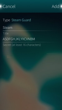 Settings for Steam Guard